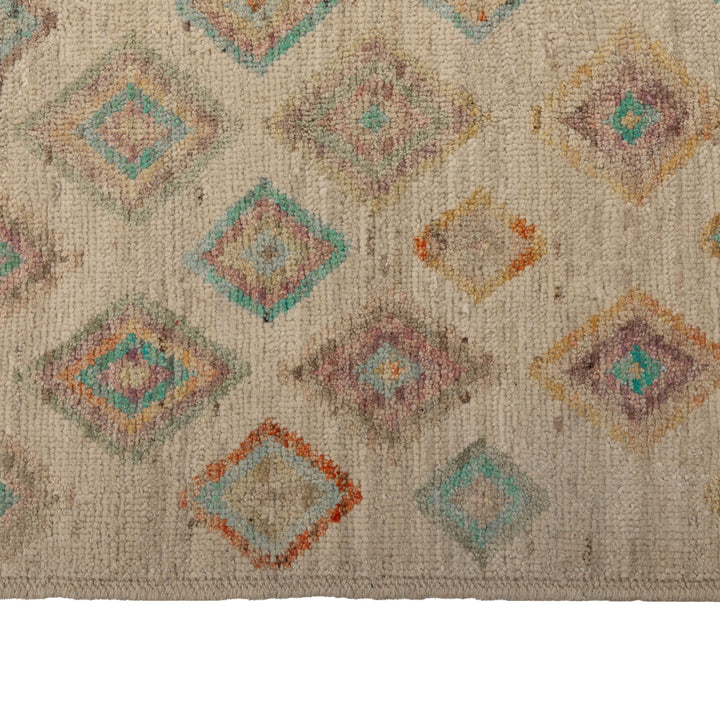 Zameen Patterned Modern Wool Rug - 6'9" x 9'7" Default Title