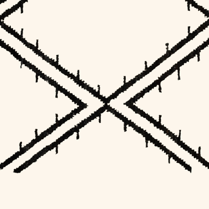 Zameen Patterned Modern Wool Rug - 10' x 13'10" Default Title