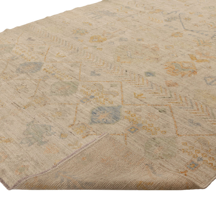 Zameen Patterned Modern Wool Rug - 6'11" x 9'10" Default Title