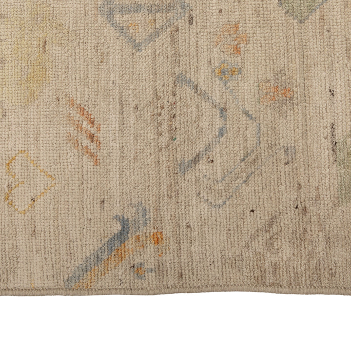 Zameen Patterned Modern Wool Rug - 6'11" x 9'10" Default Title