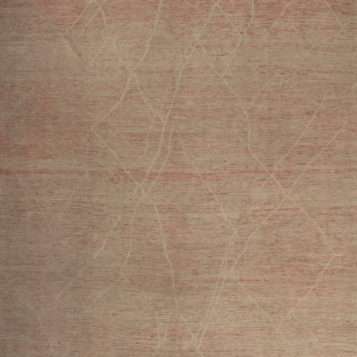 Zameen Patterned Modern Wool Rug - 9'3" x 12'3" Default Title