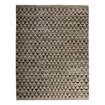 Zameen Patterned Modern Wool Rug - 9'3" x 11'8" Default Title