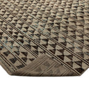 Zameen Patterned Modern Wool Rug - 9'3" x 11'8" Default Title