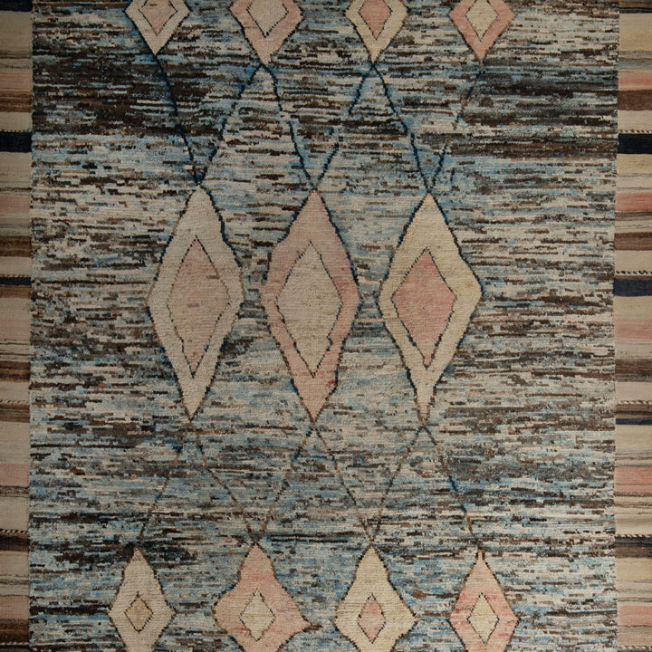 Zameen Patterned Modern Wool Rug - 8'6" x 12'3" Default Title