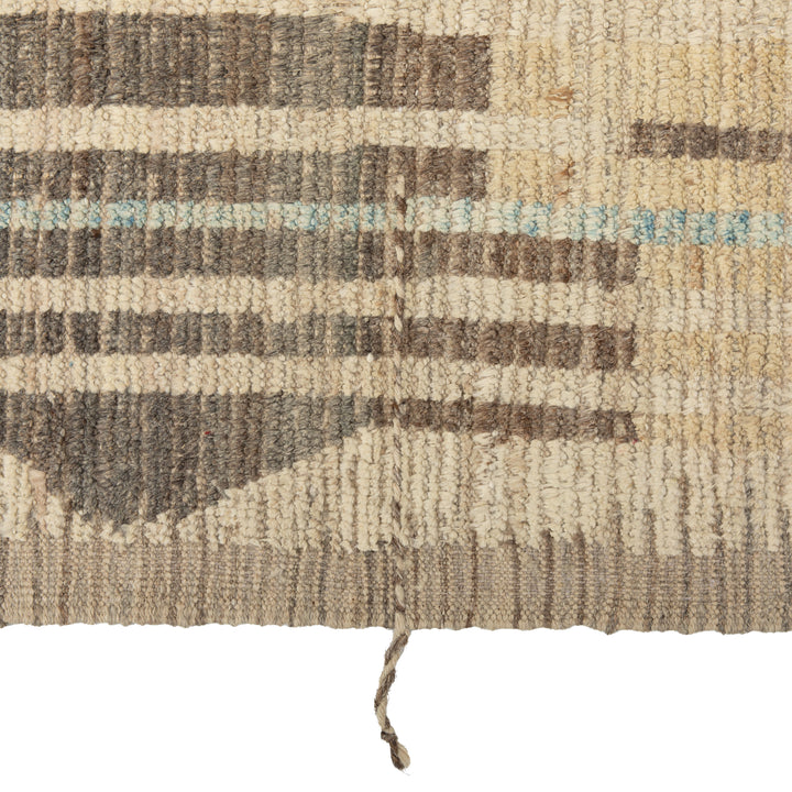 Zameen Patterned Modern Wool Rug - 8'4" x 10'2" Default Title