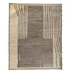 Zameen Patterned Modern Wool Rug - 13'9" x 16'9" Default Title