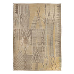 Zameen Patterned Modern Wool Rug - 14'2" x 19'7" Default Title