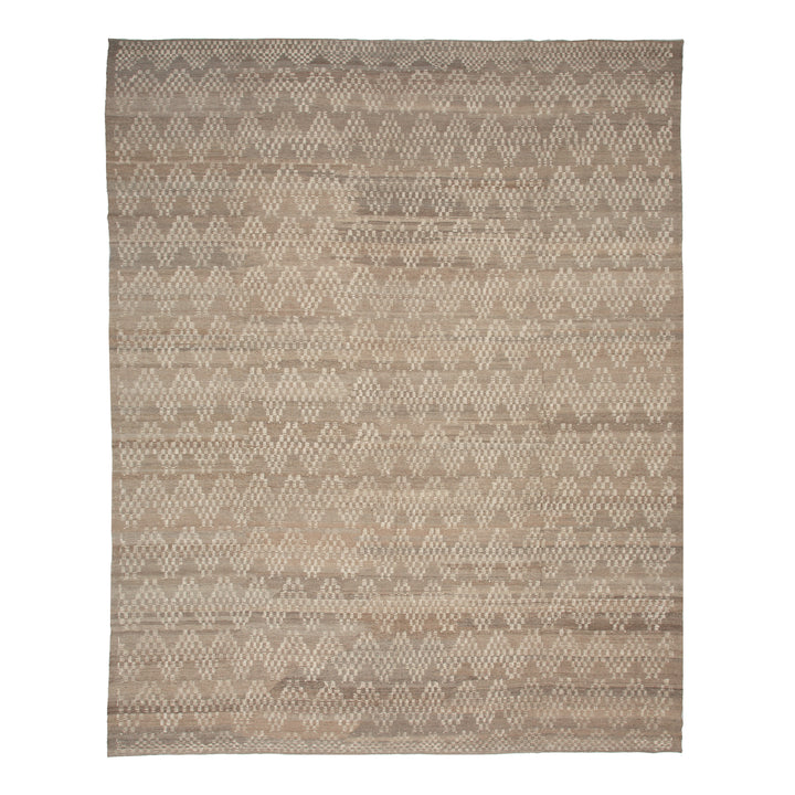 Zameen Patterned Modern Wool Rug - 13'8" x 16'6" Default Title