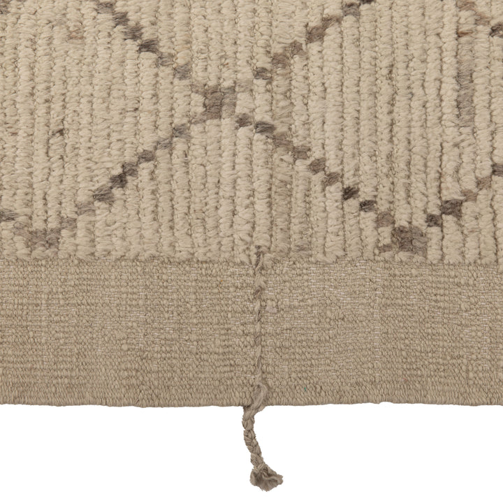 Zameen Patterned Modern Wool Rug - 10'5" x 13'11" Default Title