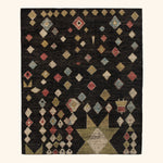 Zameen Patterned Modern Wool Rug - 8'5" x 10' Default Title