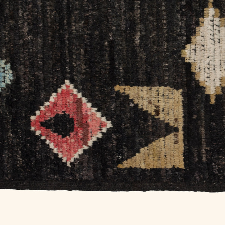 Zameen Patterned Modern Wool Rug - 8'5" x 10' Default Title