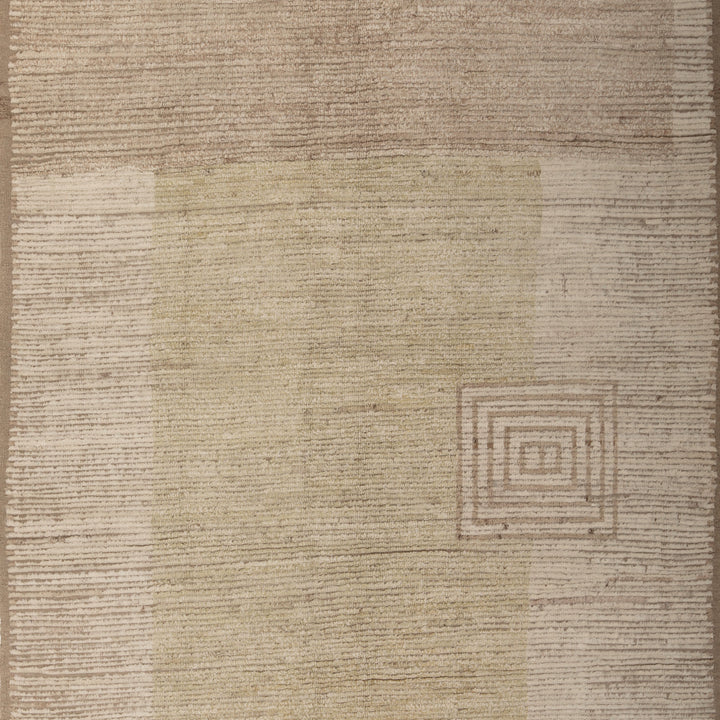 Zameen Patterned Modern Wool Rug - 6' x 9'5" Default Title