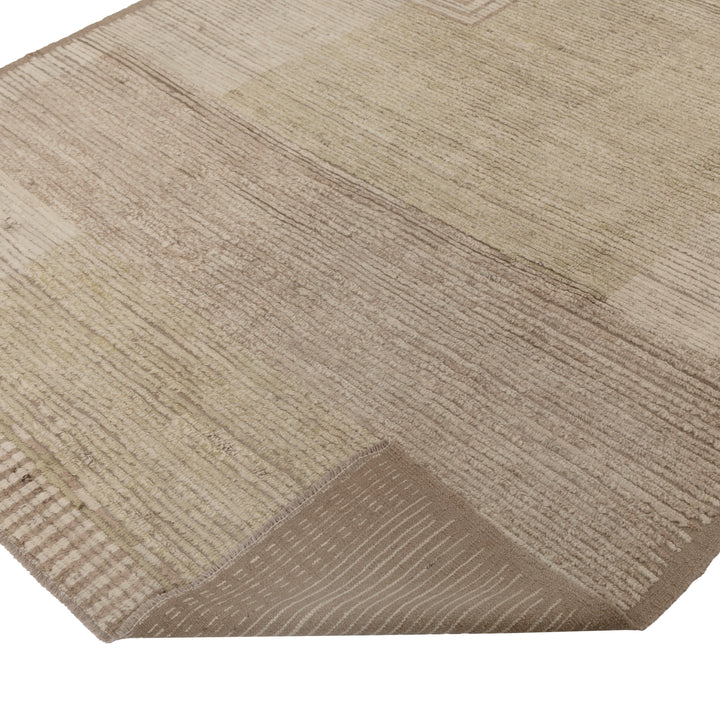 Zameen Patterned Modern Wool Rug - 6' x 9'5" Default Title