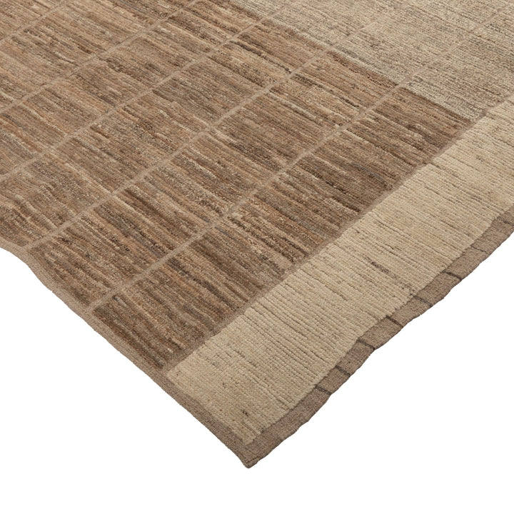 Zameen Patterned Modern Wool Rug - 6'4" x 9'6" Default Title