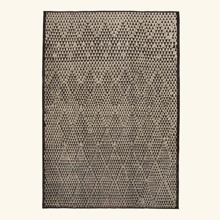 Zameen Patterned Modern Wool Rug - 10'6" x 15'5" Default Title