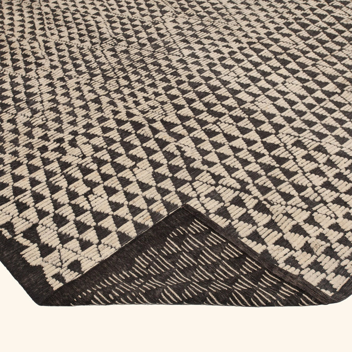 Zameen Patterned Modern Wool Rug - 10'6" x 15'5" Default Title