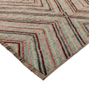 Zameen Patterned Modern Wool Rug - 7'2" x 9'8" Default Title