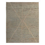Zameen Patterned Modern Wool Rug - 8'4" x 10'