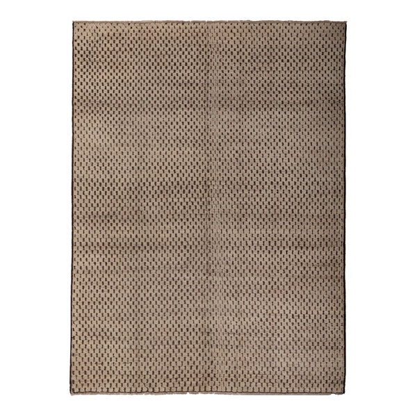 Zameen Patterned Modern Wool Rug - 6'5" x 8'8" Default Title