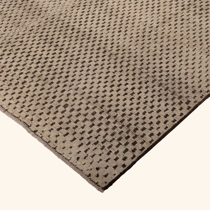 Zameen Patterned Modern Wool Rug - 6'5" x 8'8" Default Title