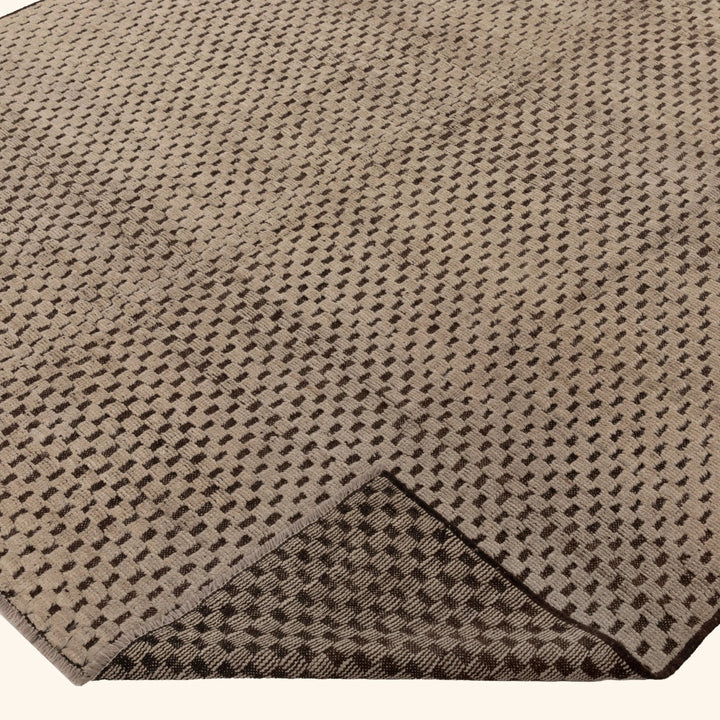 Zameen Patterned Modern Wool Rug - 6'5" x 8'8" Default Title