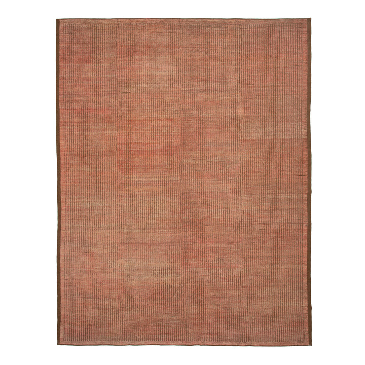 Zameen Patterned Modern Wool Rug - 12'9" x 16'8" Default Title