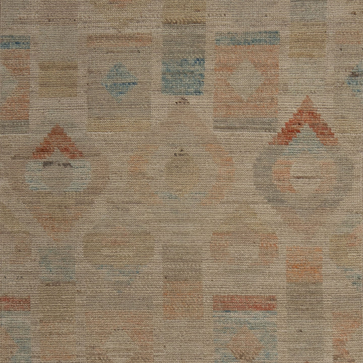 Zameen Patterned Modern Wool Rug - 2'9" x 12'9" Default Title