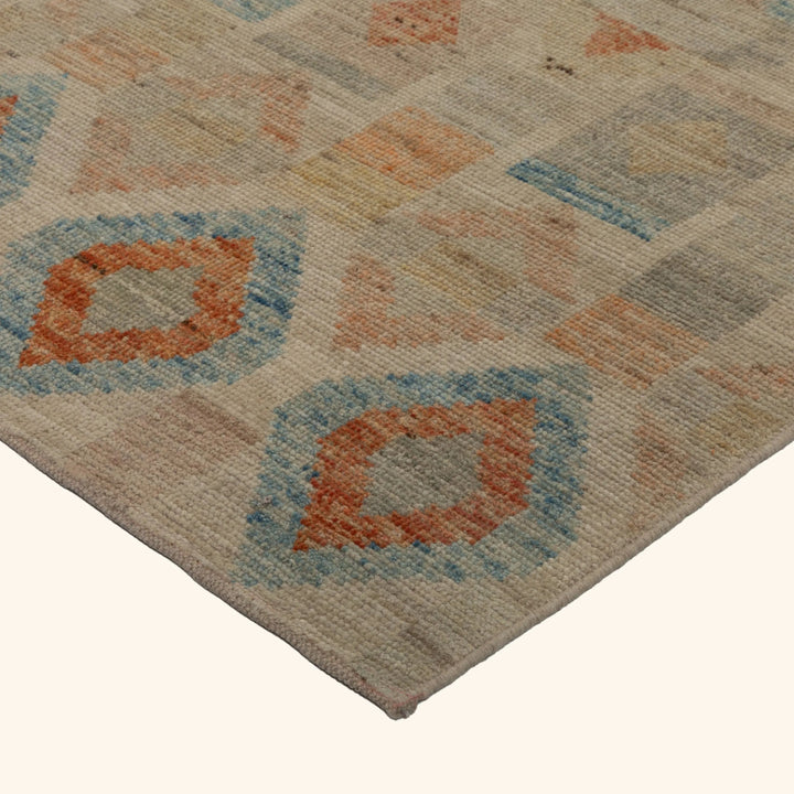 Zameen Patterned Modern Wool Rug - 2'9" x 12'9" Default Title