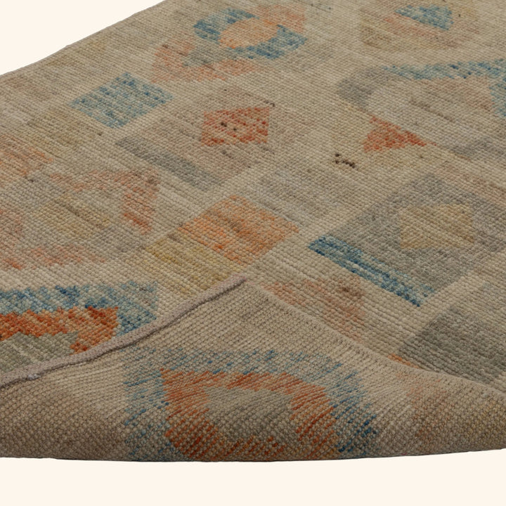Zameen Patterned Modern Wool Rug - 2'9" x 12'9" Default Title