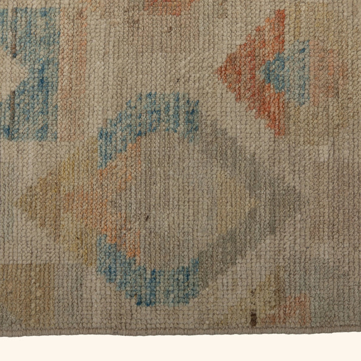 Zameen Patterned Modern Wool Rug - 2'9" x 12'9" Default Title