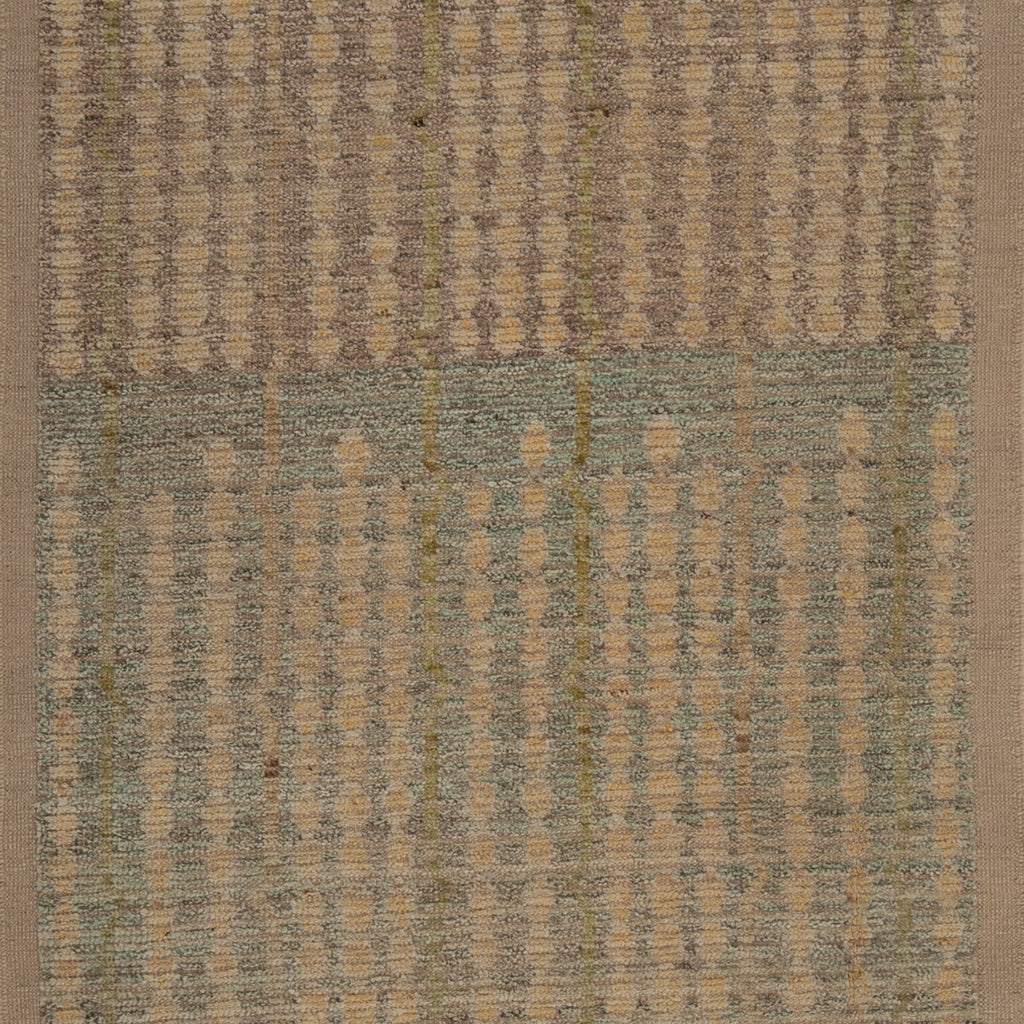 Zameen Patterned Modern Wool Rug - 3'4" x 13'3" Default Title