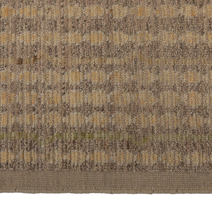 Zameen Patterned Modern Wool Rug - 3'4" x 13'3" Default Title