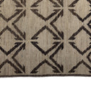 Zameen Patterned Modern Wool Rug - 3'7" x 13'7"