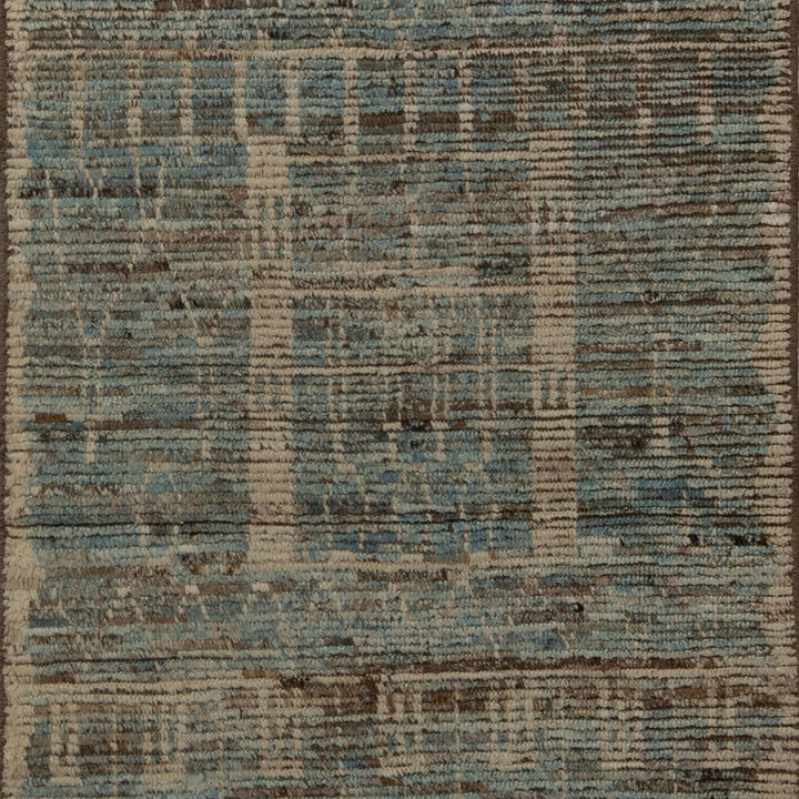 Zameen Patterned Modern Wool Rug - 2'10" x 8'4" Default Title