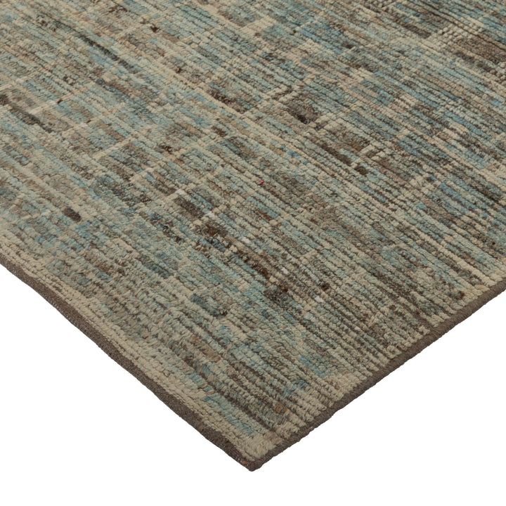 Zameen Patterned Modern Wool Rug - 2'10" x 8'4" Default Title