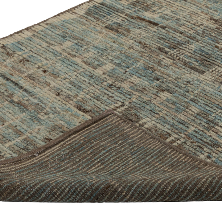 Zameen Patterned Modern Wool Rug - 2'10" x 8'4" Default Title