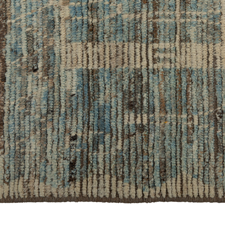 Zameen Patterned Modern Wool Rug - 2'10" x 8'4" Default Title