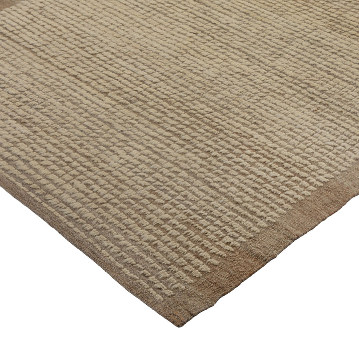 Zameen Patterned Modern Wool Rug - 3'5" x 9'8" Default Title