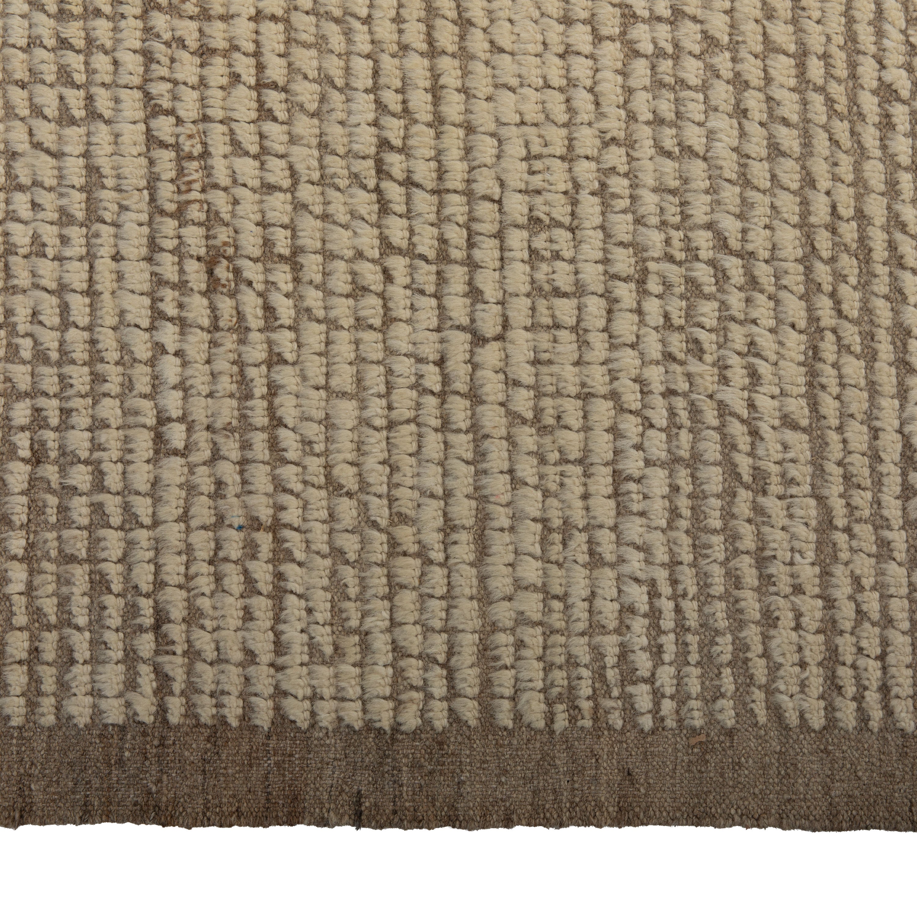 Zameen Patterned Modern Wool Rug - 3'5" x 9'8" Default Title