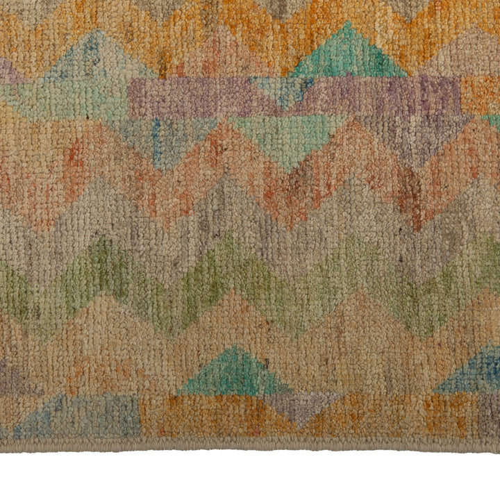 Zameen Patterned Modern Wool Rug - 2'11" x 9'9" Default Title