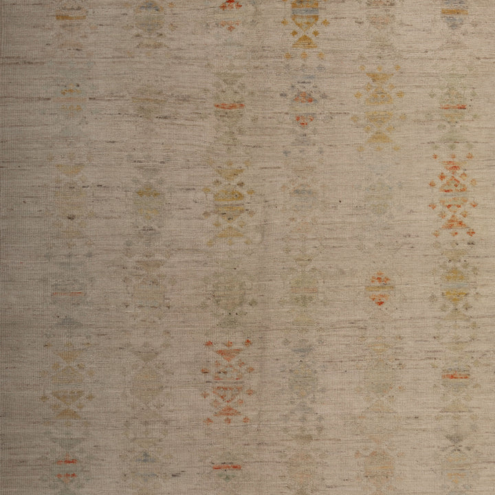 Zameen Patterned Modern Wool Rug - 4'6" x 6'5" Default Title