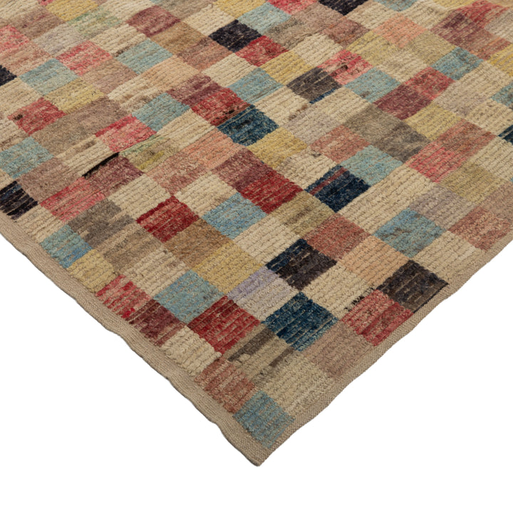 Zameen Patterned Modern Wool Rug - 14'4" x 14'8" Default Title