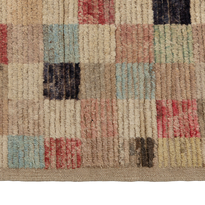 Zameen Patterned Modern Wool Rug - 14'4" x 14'8" Default Title