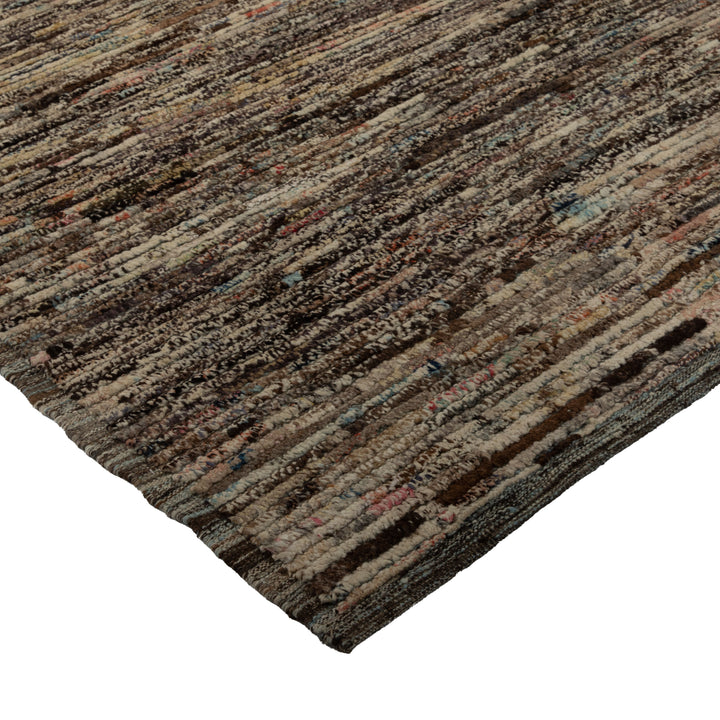 Zameen Patterned Modern Wool Rug - 3'10" x 7'3" Default Title