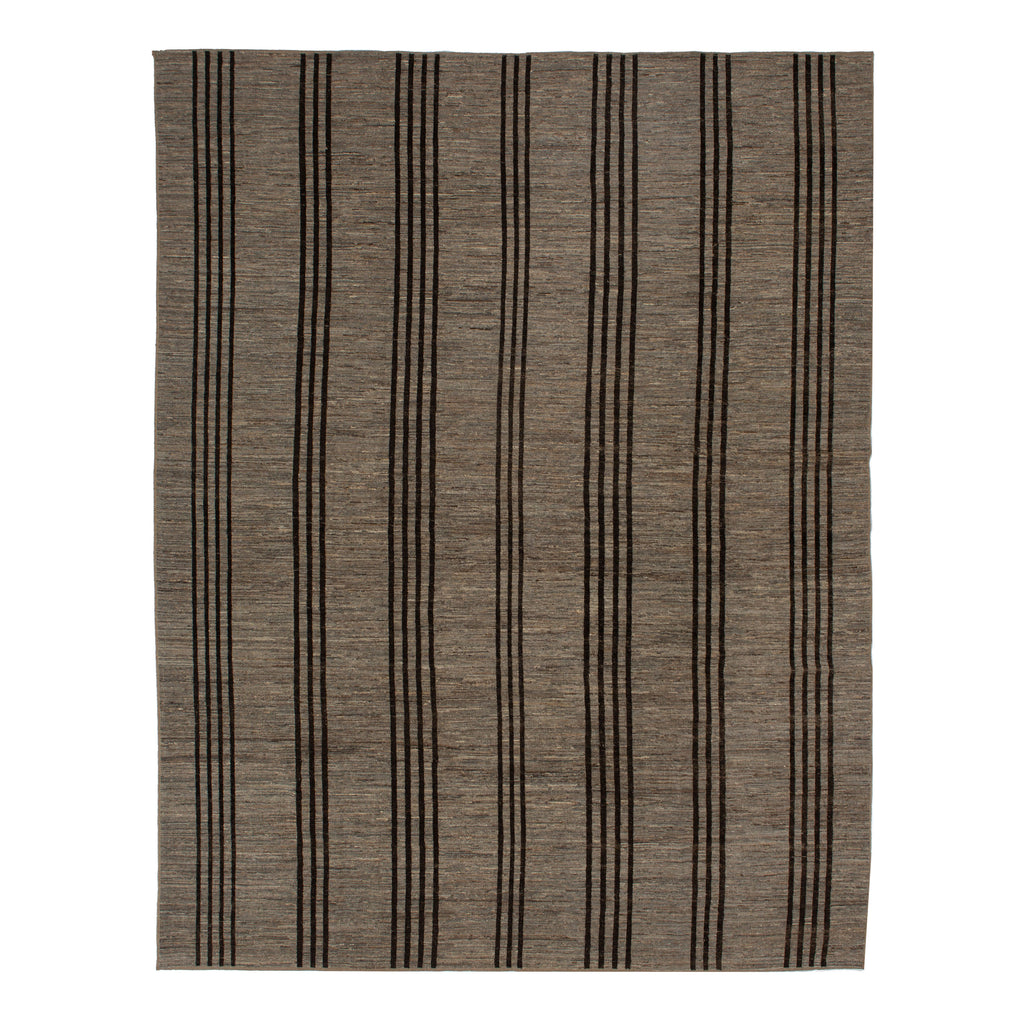 Zameen Patterned Modern Wool Rug - 10'6" x 13'3" Default Title