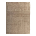 Zameen Patterned Modern Wool Rug - 10'4" x 14'2" Default Title