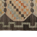 Zameen Patterned Modern Wool Rug - 4'4" x 5'9" Default Title