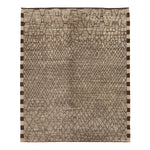 Zameen Patterned Modern Wool Rug - 8'2" x 9'9" Default Title