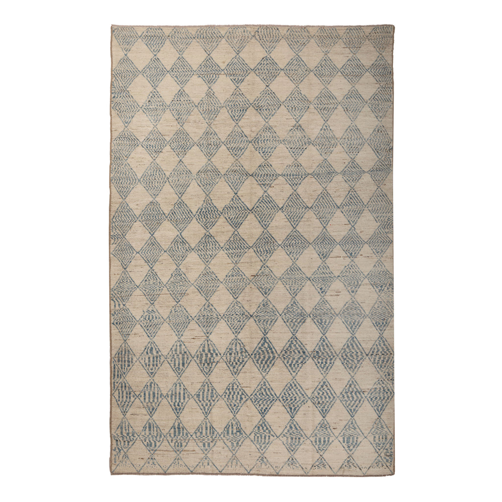 Zameen Patterned Modern Wool Rug - 6'2" x 9'3" Default Title