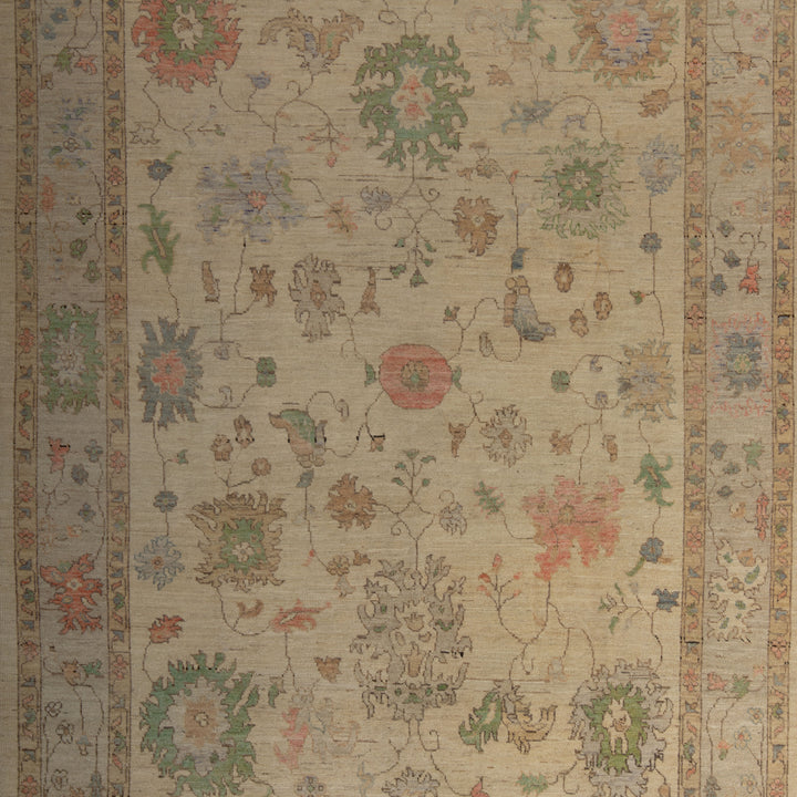 Zameen Patterned Modern Wool Rug - 9'3" x 12' Default Title